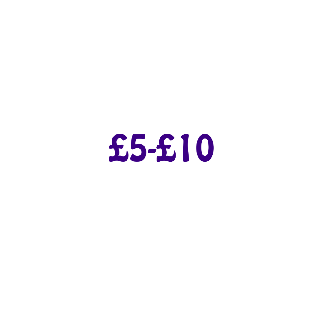 £5.00  - £10.00