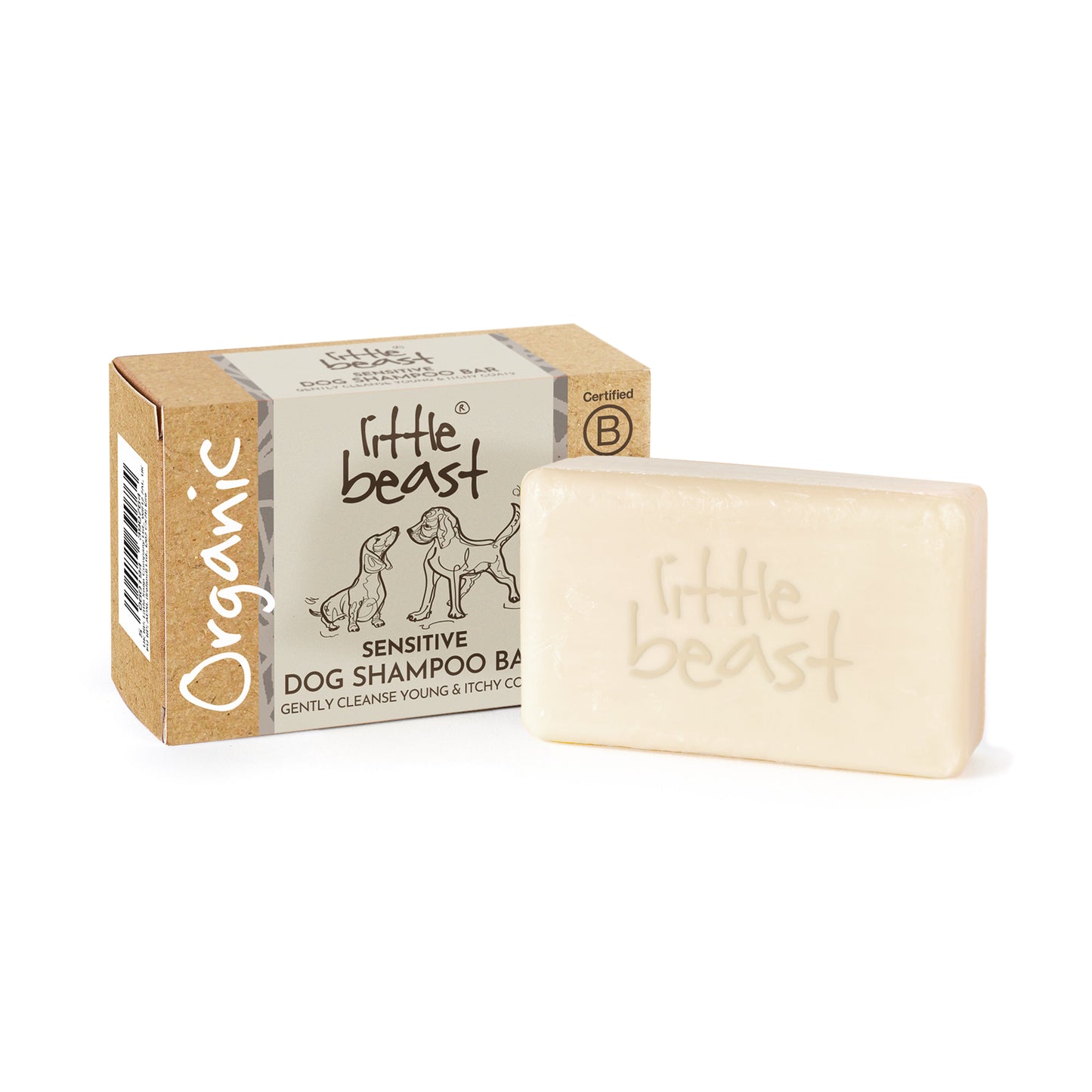 Little Beast - Organic Sensitive Dog Shampoo Bar